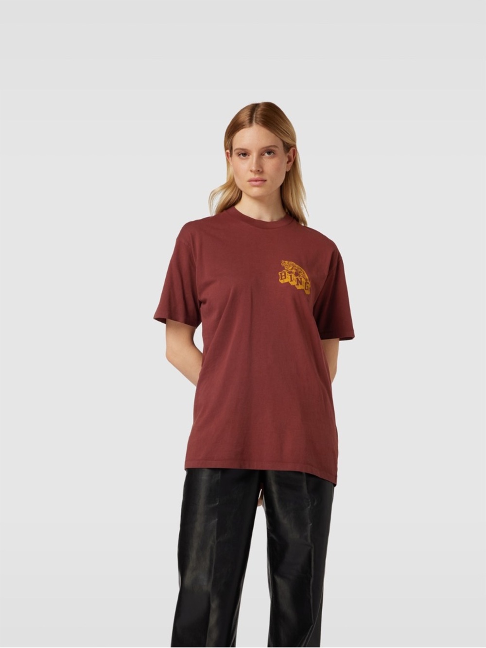 ANINE BING Retro Tiger Walker Tee
